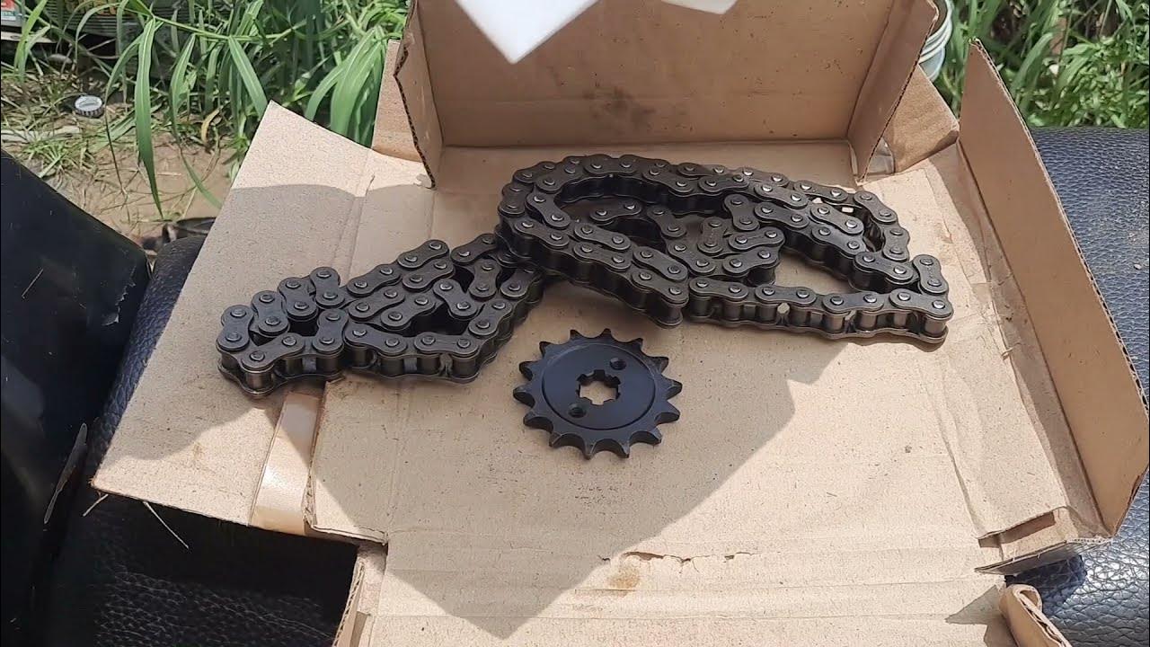 How to Replace Chain Sprocket kit of your Motorcycle YouTube