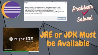 Eclipse Launch Problem  | How to Install JAVA JDK | How to set JAVA Environment Path