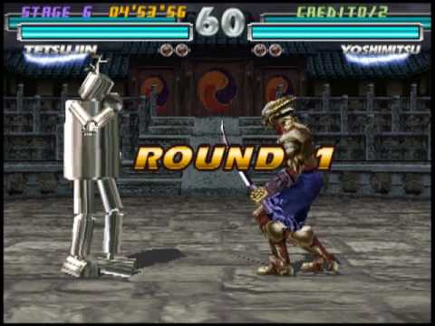 Tekken Tag 1 ( Arcade ) - Tetsujin / Angel Playthrough ( July 5, 2016 )