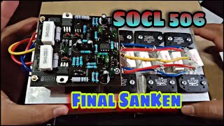 Cara Merakit Power 10A SOCL506 FINAL SANKEN 4 SET // Gampang untuk Pemula