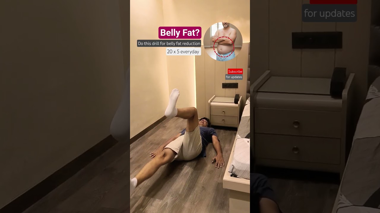 Belly Fat? Do this drill for belly fat reduction. #bellyfat #bellyfatloss #belly #stomachfat #slim