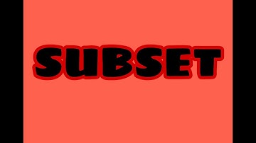 Set Theory Part-3 (Types of sets Part-B)