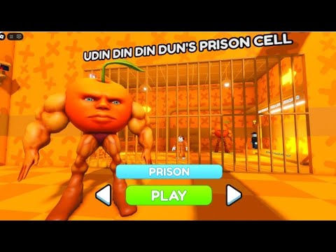 ROBLOX - Udin Din Din Dun's Prison Run Obby #roblox #obby