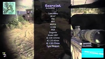 [MW3] 1.24 MOD MENU EXORCIST SPRX + DOWNLOAD