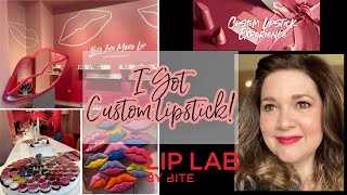 Creating CUSTOM Lipstick at Lip Lab by Bite Beauty! | #liplabboutique