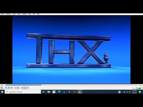 THX Tex logo but recorded on VLC