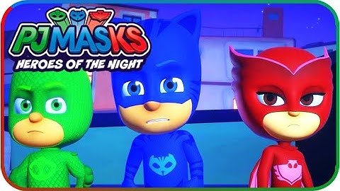 PJ Masks: Heroes Of The Night Walkthrough Part 2 (PS4) 100%