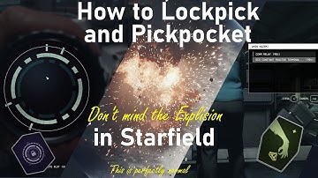 #starfield #quickguide How to Pickpocket and Lockpick/Hack in Starfield (Bonus Unlock Skills Fast)