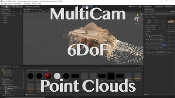 6DoF Video Point Clouds - Combining Multiple Cameras