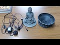 Amazon product  warm garden buddha fountain tabletop water zen fountain