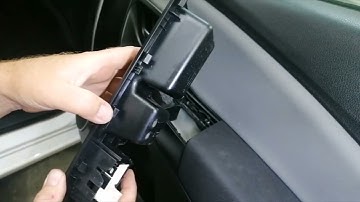 Toyota Yaris passenger side Power Window Switch Remove or Replace