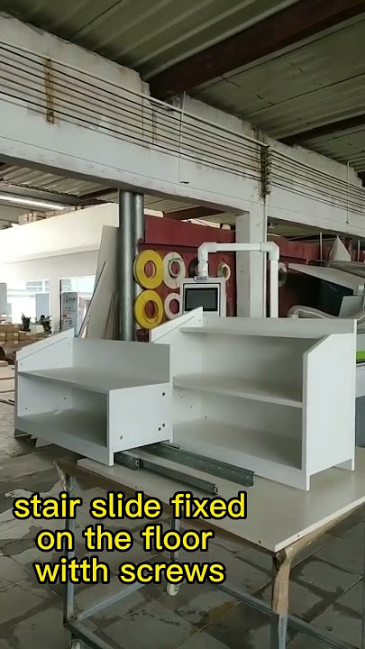 can mount on the floor ,stair drawer slide