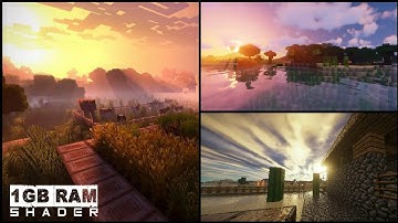 MCPE TOP3 | BEST REALISTIC SHADER FOR LOW DEVICES (1GB RAM) *NO LAG* | 1.12  OR 1.16