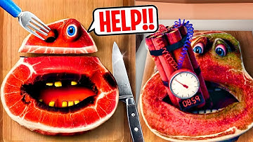 PLAYING CHARLIE THE STEAK... All Animations