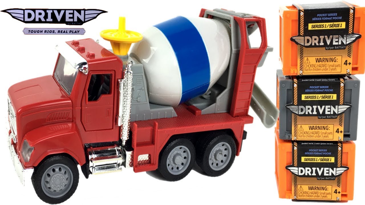 driven toy garbage truck
