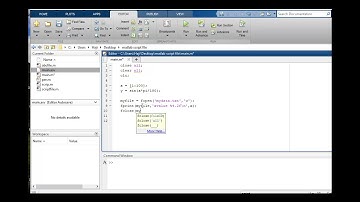 Computational Physics Practical Course Video 11   Writing Data to a text file with fprintf in MATLAB