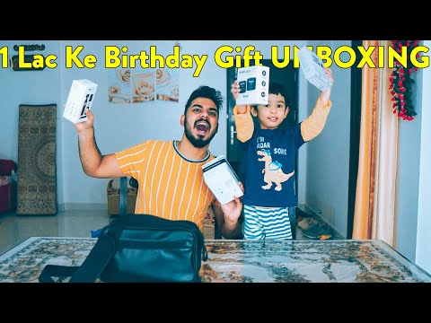 1 LAC ke birthday Gifts ki Unboxing