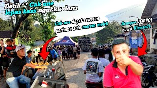 Riswanda mode menyakiti‼️ cak une lepas kendali warga jadi sasaran tutup telinga. 