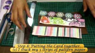 Card Making Mania Series: How to make a Pull out Slider Card @esthercraft
