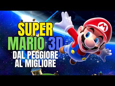 SUPER MARIO 3D, tutti i giochi DAL PEGGIORE AL MIGLIORE!