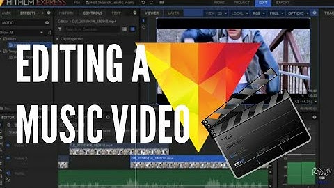 How to Edit a Music Video in Hitfilms Express!