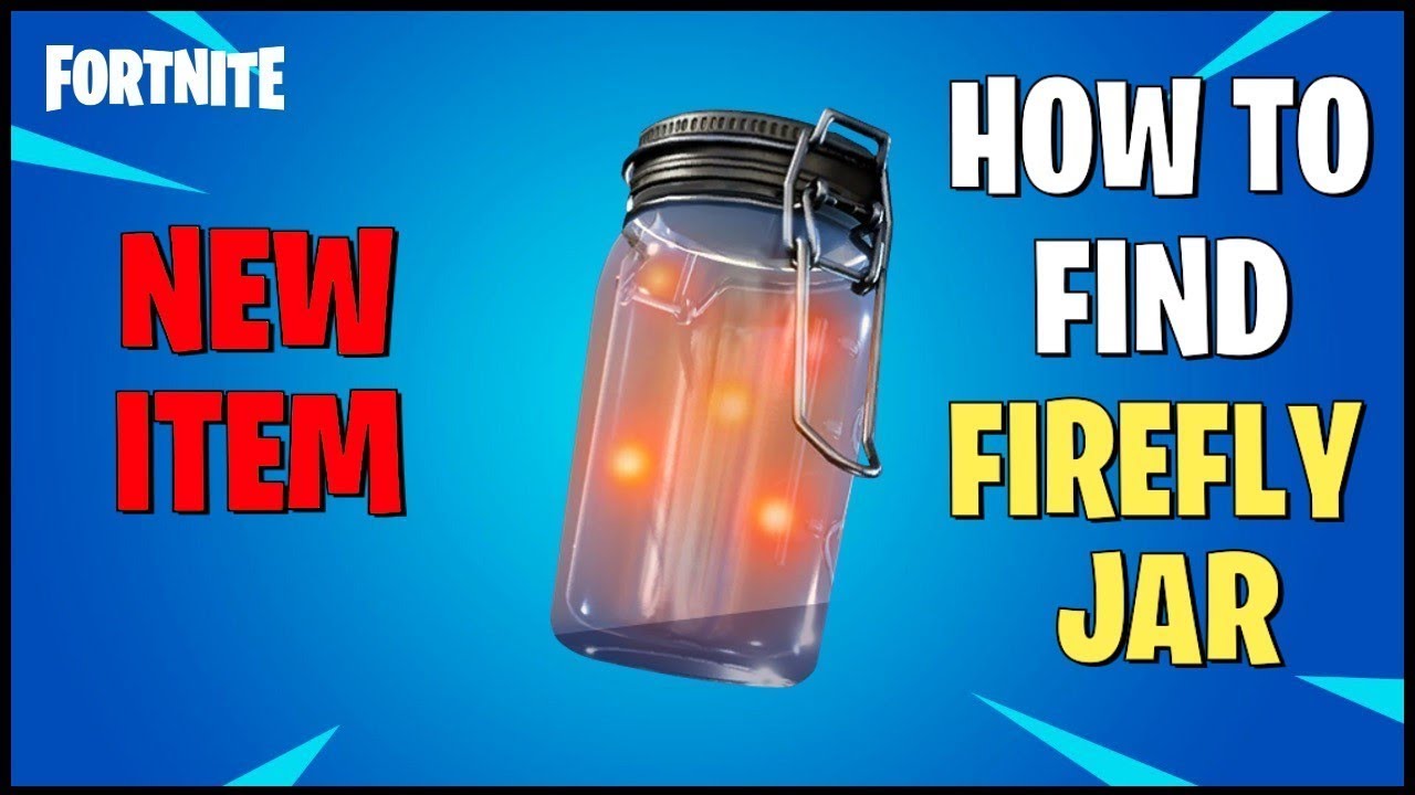 *NEW* FIREFLY JARS GAMEPLAY! Fortnite Battle Royale Chapter 2 Season 3