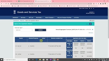 #IRASTUDIES  HOW TO OPT IN/OUT QUARTERLY/MONTHLY RETURNS IN GST