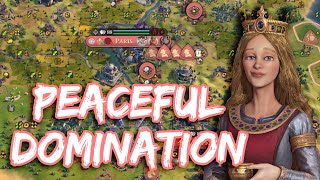 Can you win a domination victory on Diety WITHOUT going to war?