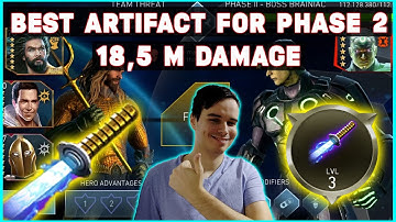 Infinite Power! Sword Of Salvation Is The Best Artifact For Phase 2 Injustice 2 Mobile League Raids