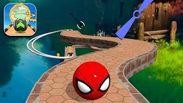 Sky Rolling Ball 3D Gameplay Speedrun iOS Android Level 258