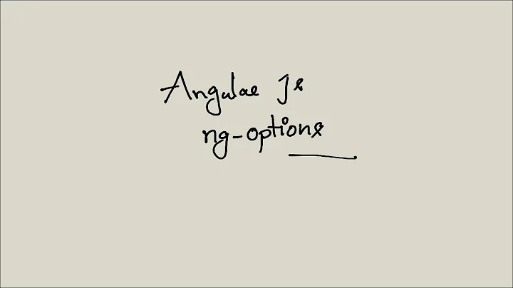 Angular Js  ng-options