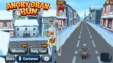 Angry Gran Run (HD GamePlay)