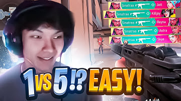 1V5 CLUTCH? NO PROBLEM! | SEN Sinatraa