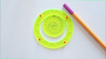 Satisfying and relaxing Spirograph design video #drawing #spirograph #how