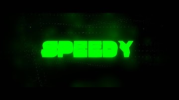 Speedy007 Intro // CobbleFX [Chill,Smoke,Trapcode,Glow,60FPS]