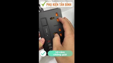 Ổ Cắm Điện Đa Năng Có Cổng USB Thông Minh Hoco DC15 Chính Hãng