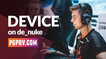 [CSGO POV] device (Astralis) vs MIBR / 34-7 / de_train // Player Settings in desc.