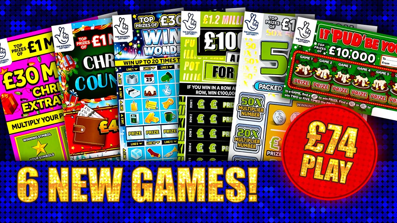 ALL 6 Brand NEW Scratch Card Games PLAYED – £74 at Stake! 😳