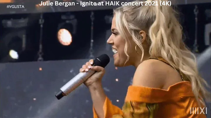 Julie Bergan - Ignite at HAIK concert 2021| Top english song | hit song | latest new song | pop song