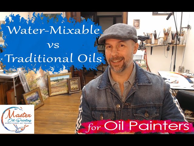 Water-Mixable Oils vs Traditional Oil Paint Review & Techniques (HD) 