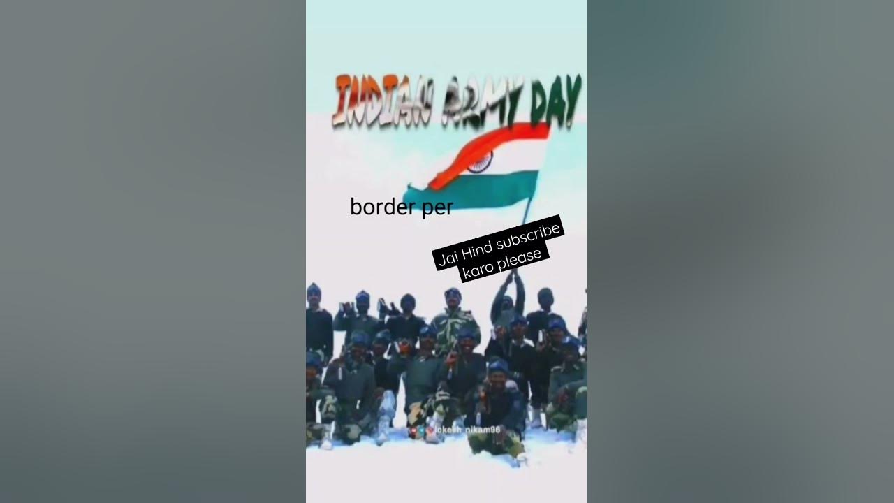 Indian army border per geet ke aaye trendingshorts trending 