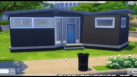 Sims 4 Speed Build Tiny House Moddy Cubby Newcrest Lets Play