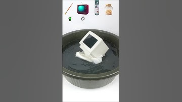 Guess How Many Tissues Can Float these Heavy Items?🖥️ #satisfying #oddlysatisfying #shorts