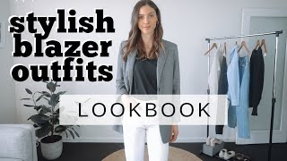 Effortless Blazer OUTFIT IDEAS 2020 // 5 Blazer Outfits