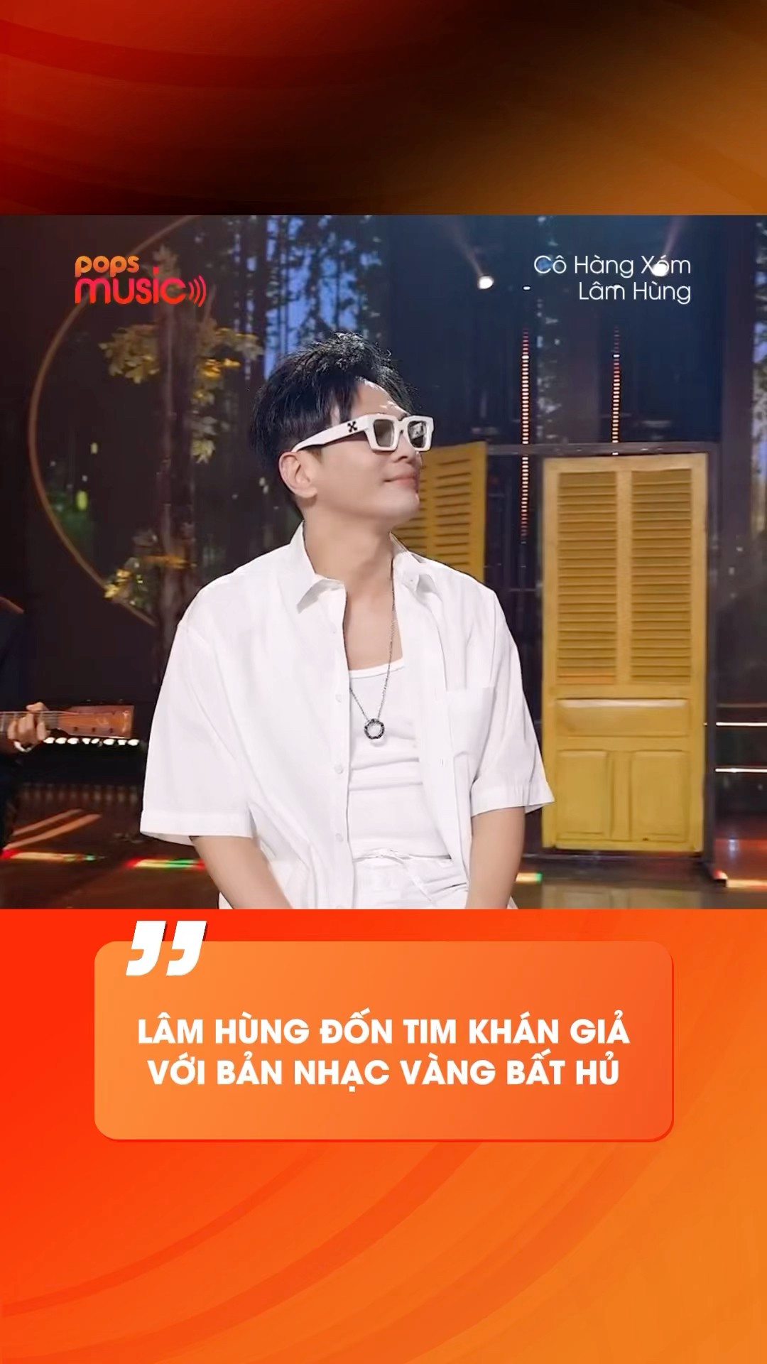 Lâm Hùng đốn tim khán giả với bản nhạc vàng bất hủ #CoHangXom #LamHung