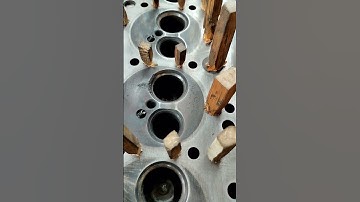 cylinder head cracked & leakage checking in #shorts #mechanic #engine #mechanical #viral #short