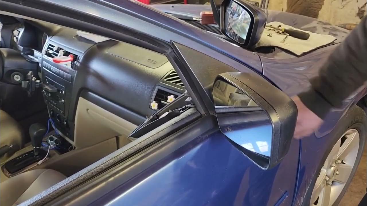 how to replace side mirrors Ford fusion 0609 YouTube