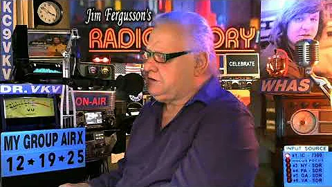 KC9VKV HAM RADIO QSO-VLOG - N9TIQ - N9GTO - KC9VKV- 12/19/25- KY.  7300 SET UP!!!- JIM'S RADIO STORY