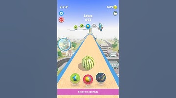 Watermelon Level No. 643 - Action Balls #ballgamezone #cutiepie22yt #actionballs #fyp