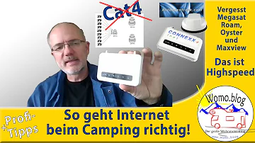 Wie bekomme ich Internet im Wohnmobil?